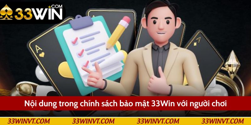 Bảo mật 33Win luôn là yếu tố được ưu tiên hàng đầu