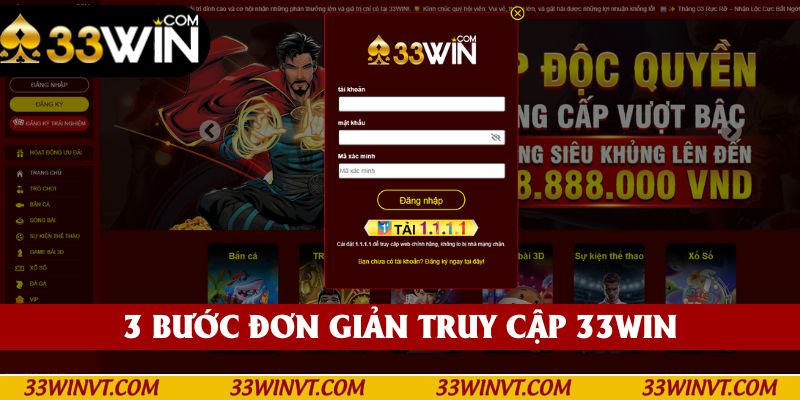 Truy cập webisite chỉ với 3 bước đơn giản siêu dễ