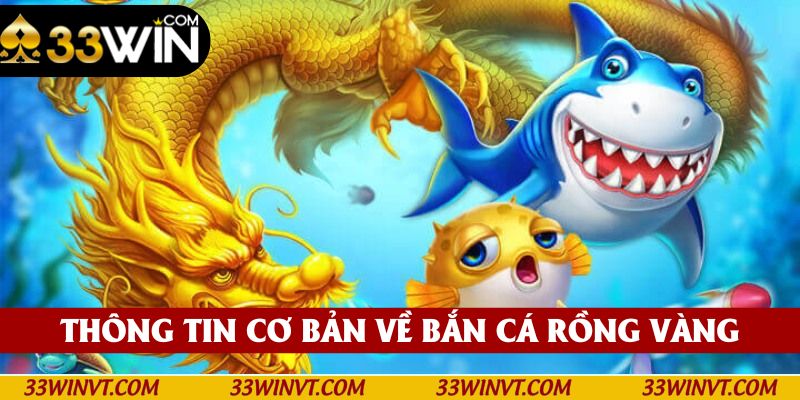 Thông tin cơ bản về bắn cá rồng vàng tại 33win